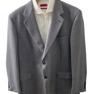 Joseph & Feiss International Men’s Pinstripe 100% Wool  Blazer Size 44 Regular